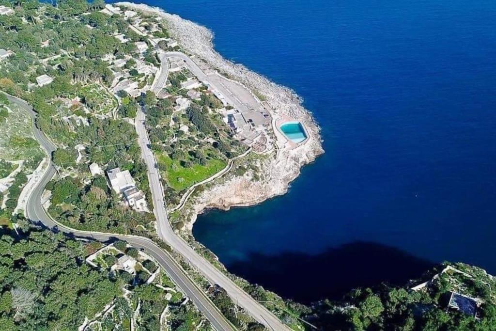 Casa Alba Castro Salento Villa Luaran gambar